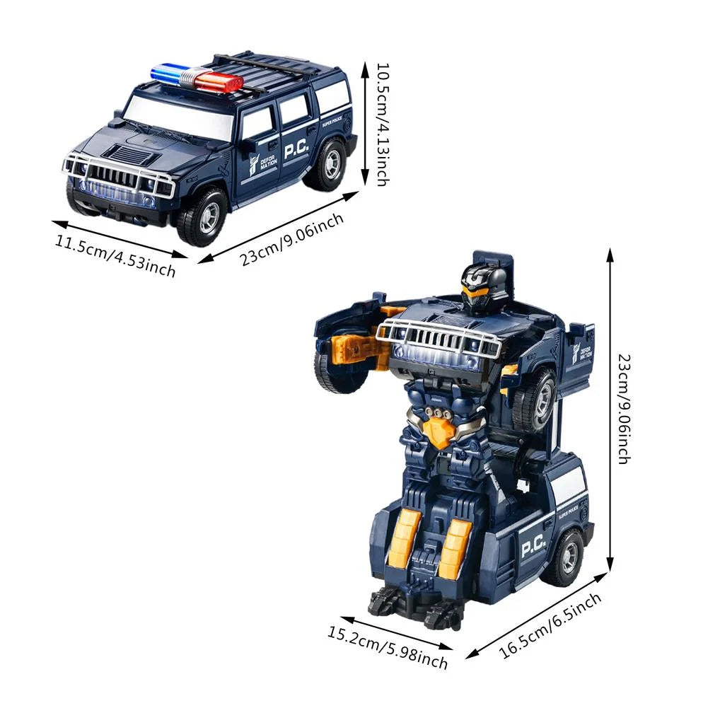 Transforming Robot Car | Politieauto en Robot in één