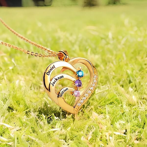 SerenityGem Ketting | Gepersonaliseerde elegantie op zijn best