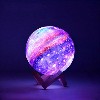 Asteria | Draadloze 3D Maanlamp