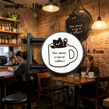 LED Koffie Hoek Verlichte Koelkast Magneet