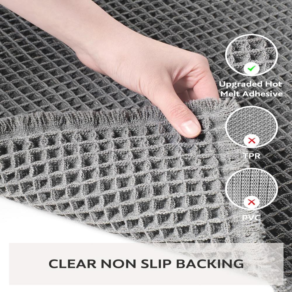 LuxeWeave – Wafelstructuur Badmat met Ultiem Comfort & Absorptie
