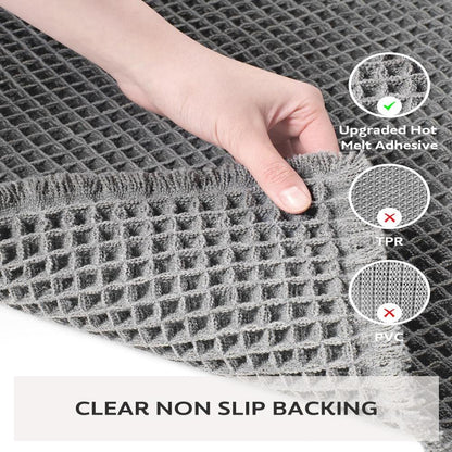 LuxeWeave – Wafelstructuur Badmat met Ultiem Comfort & Absorptie