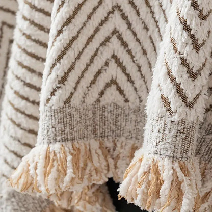 LumiWeave Luxe Herringbone Bankhoes – Stijlvolle Bescherming voor een Tijdloos Interieur