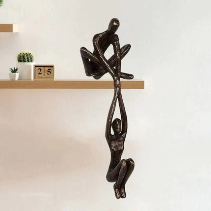 BalanceArt – Elegant Sculptuur Beeldje voor Harmonie en Liefde
