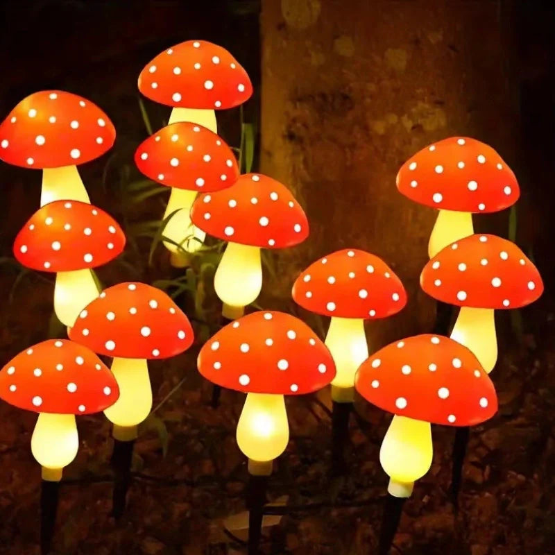 MoonlitMushrooms Zonne-energie Tuinverlichting