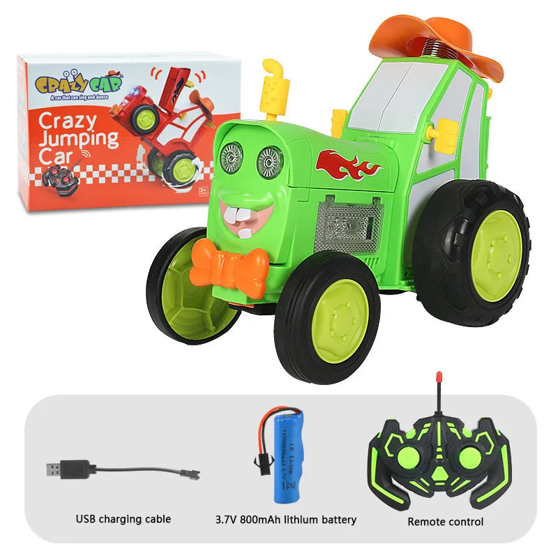 Jumping Car - Stunttijd met deze Superster - RC Tractor