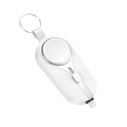 Compacte draadloze oplaadclip - Handige & draagbare stroomvoorziening