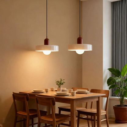 Glarefusion Modern Bauhaus Glas LED Hanglamp