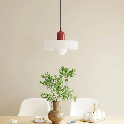 Glarefusion Modern Bauhaus Glas LED Hanglamp