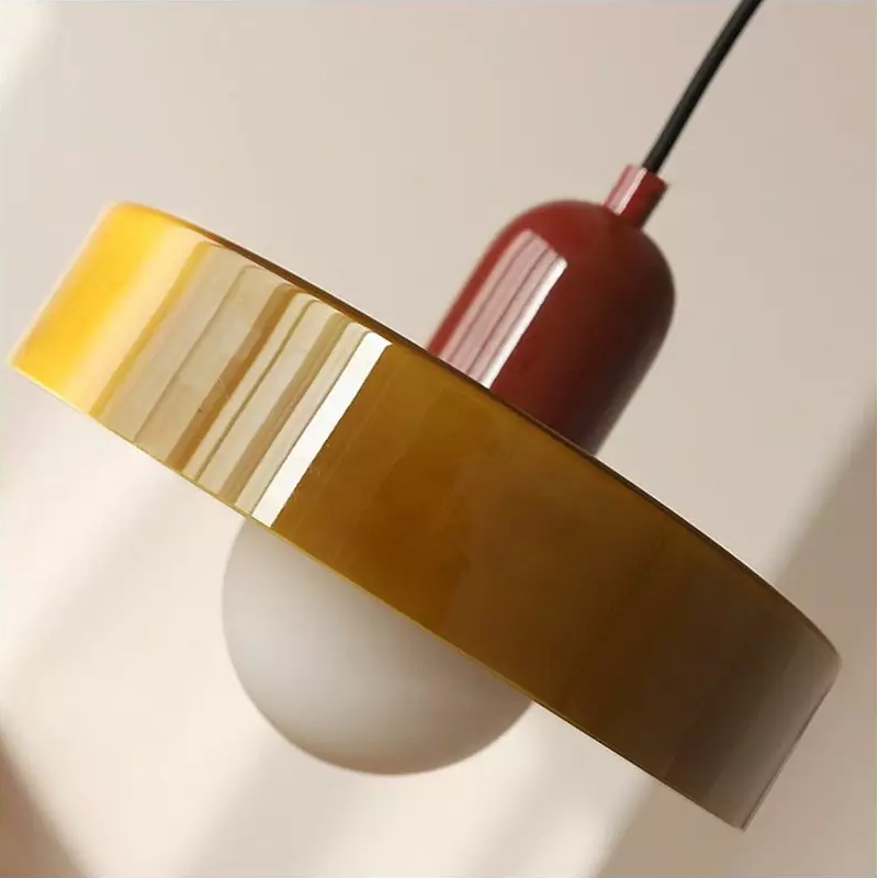 Glarefusion Modern Bauhaus Glas LED Hanglamp