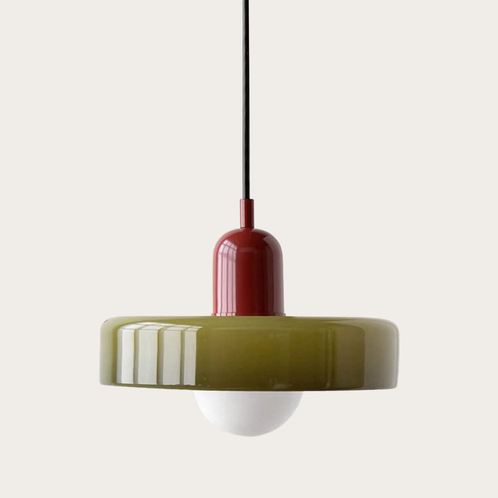Glarefusion Modern Bauhaus Glas LED Hanglamp