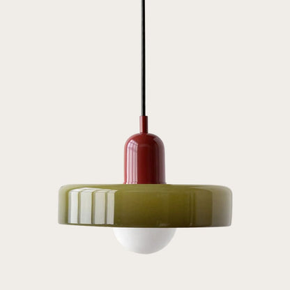 Glarefusion Modern Bauhaus Glas LED Hanglamp