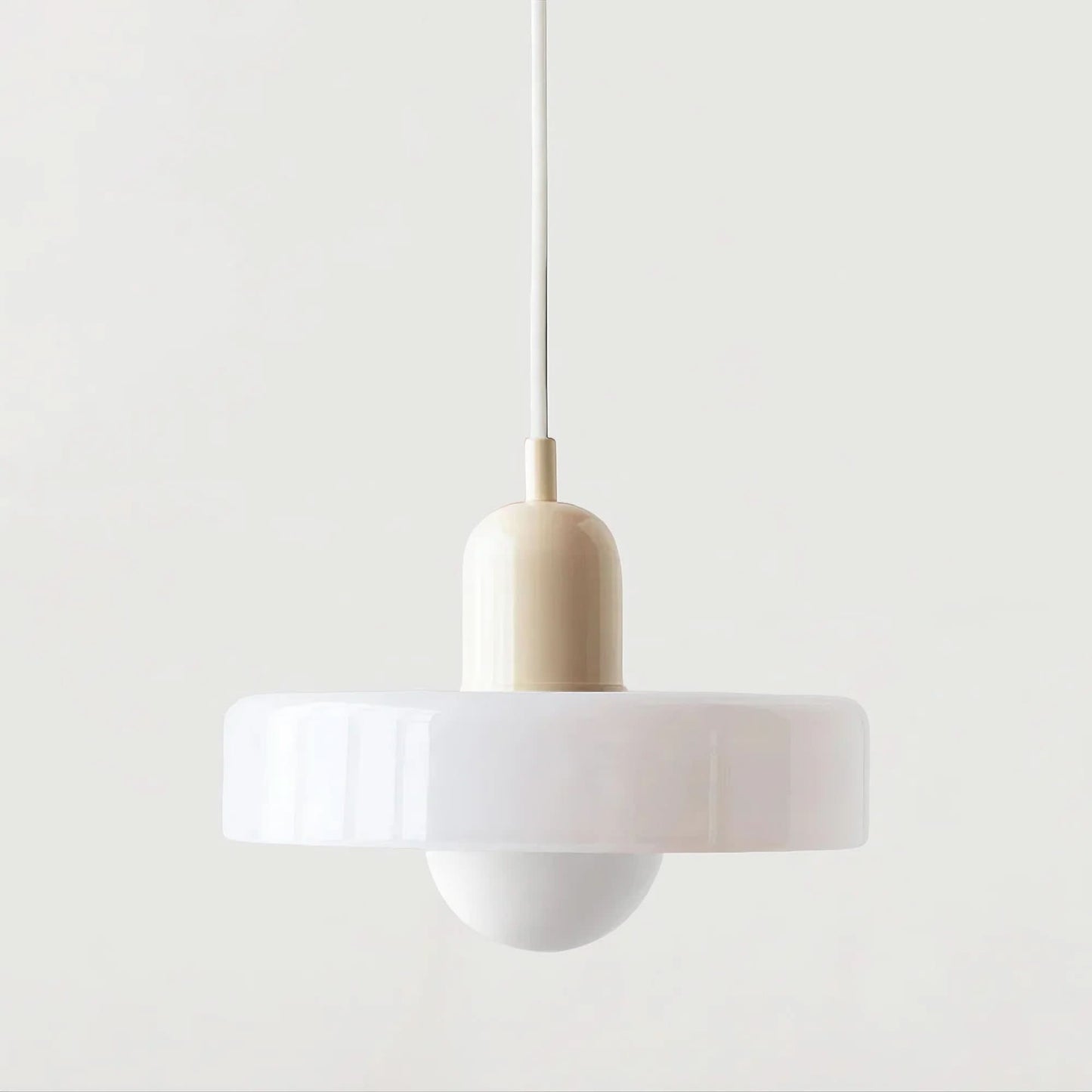 Glarefusion Modern Bauhaus Glas LED Hanglamp
