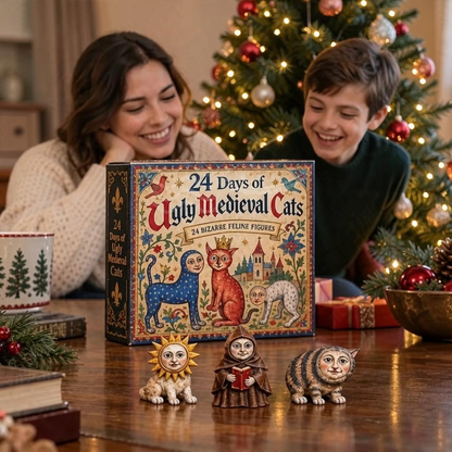 24 Dagen Lelijke Middeleeuwse Katten Adventskalender