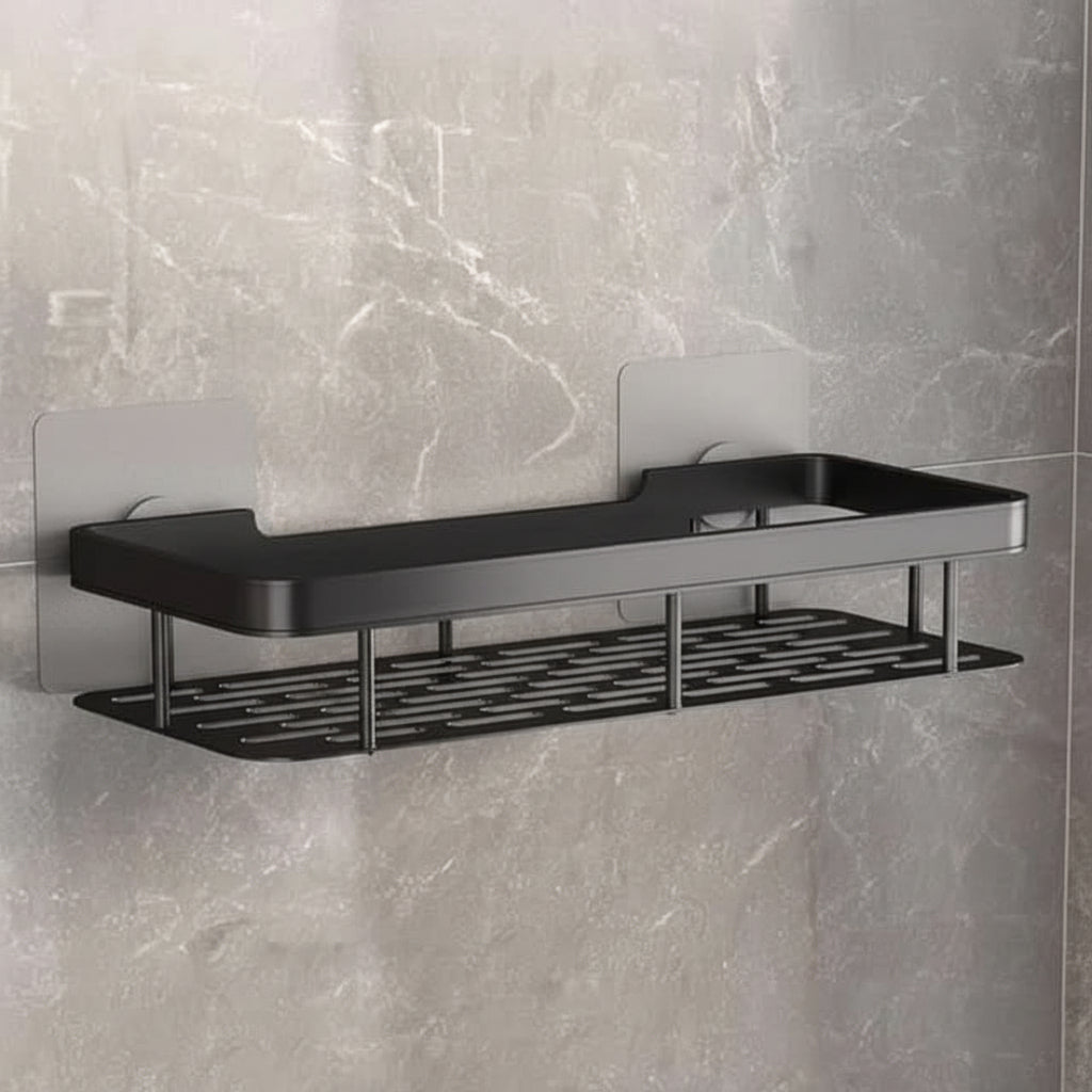 NORDICSHELF - Plank met Lijm voor de Badkamer – Boorvrij & Stijlvol voor Elke Badkamer