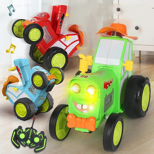 Jumping Car - Stunttijd met deze Superster - RC Tractor