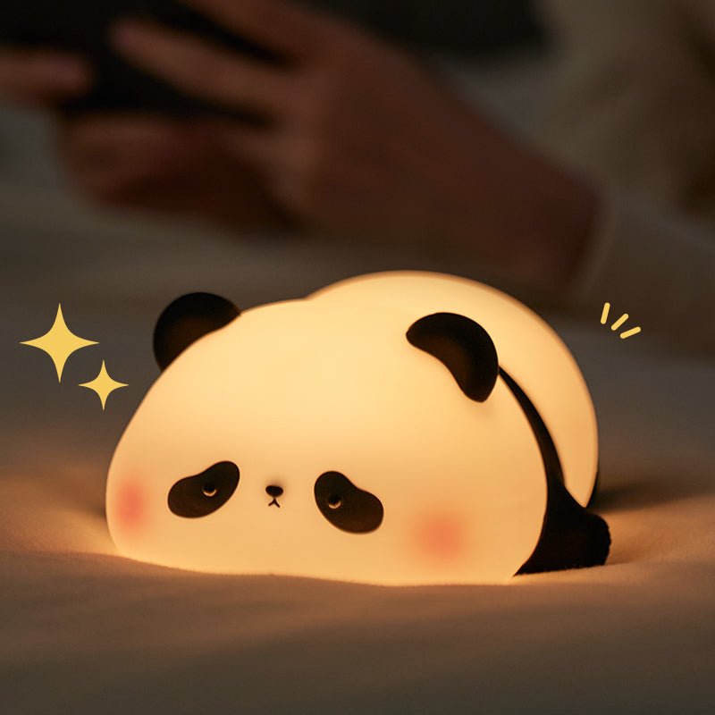 Schattige Panda Nachtlamp LED Squishy Tap Lamp Beste Cadeau voor Baby en Meisje