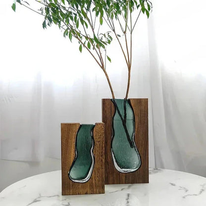 ScandiEdge – Minimalistische Vaas met Natuurlijke Elegantie