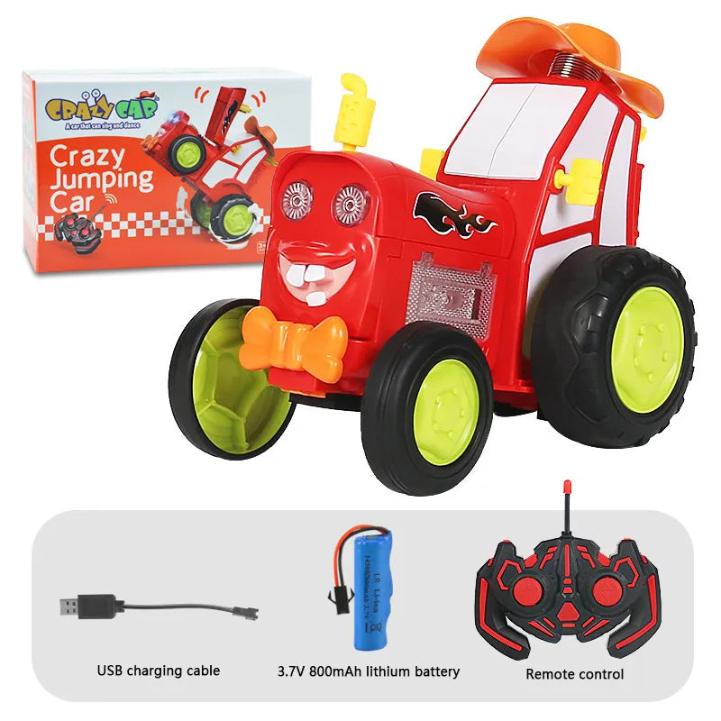 Jumping Car - Stunttijd met deze Superster - RC Tractor
