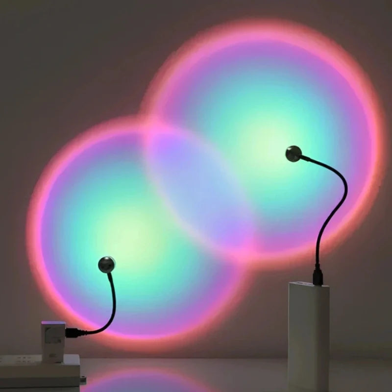 Zonsondergang Projector
