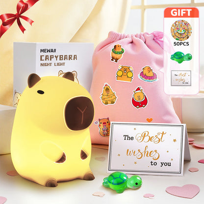 Capybara Squishy Nachtlamp - Perfect Cadeau 🎁