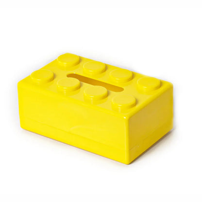RetroBricks Luxe Tissuedoos – Speels Design voor een Stijlvol Interieur