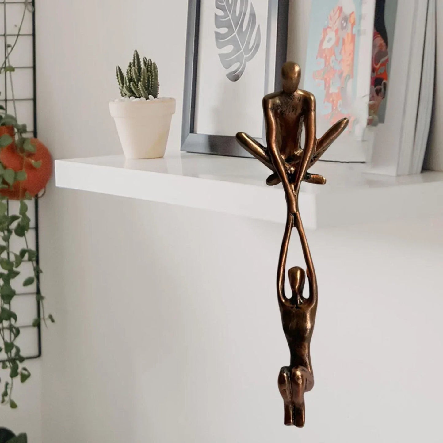 BalanceArt – Elegant Sculptuur Beeldje voor Harmonie en Liefde