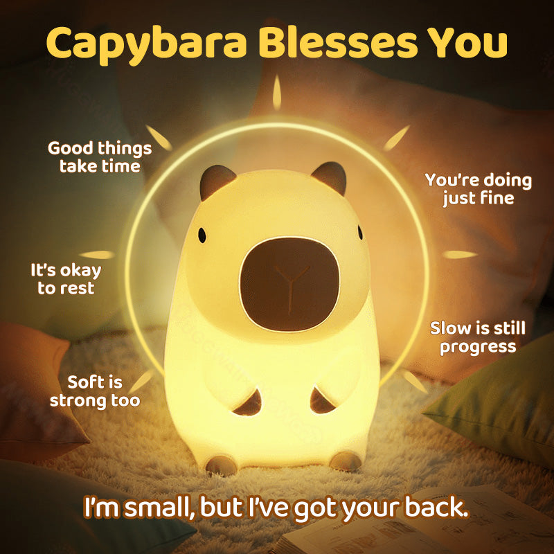 Capybara Squishy Nachtlamp - Perfect Cadeau 🎁