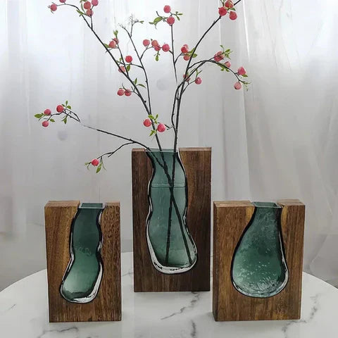 ScandiEdge – Minimalistische Vaas met Natuurlijke Elegantie