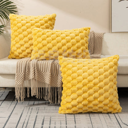 CloudLuxe – Zachte Marshmallow Kussenhoes met Luxe 3D Textuur