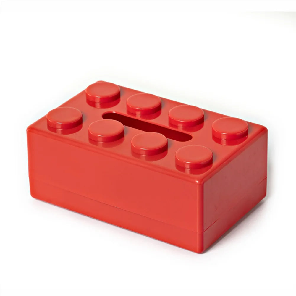 RetroBricks Luxe Tissuedoos – Speels Design voor een Stijlvol Interieur
