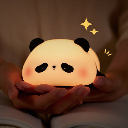 Schattige Panda Nachtlamp LED Squishy Tap Lamp Beste Cadeau voor Baby en Meisje