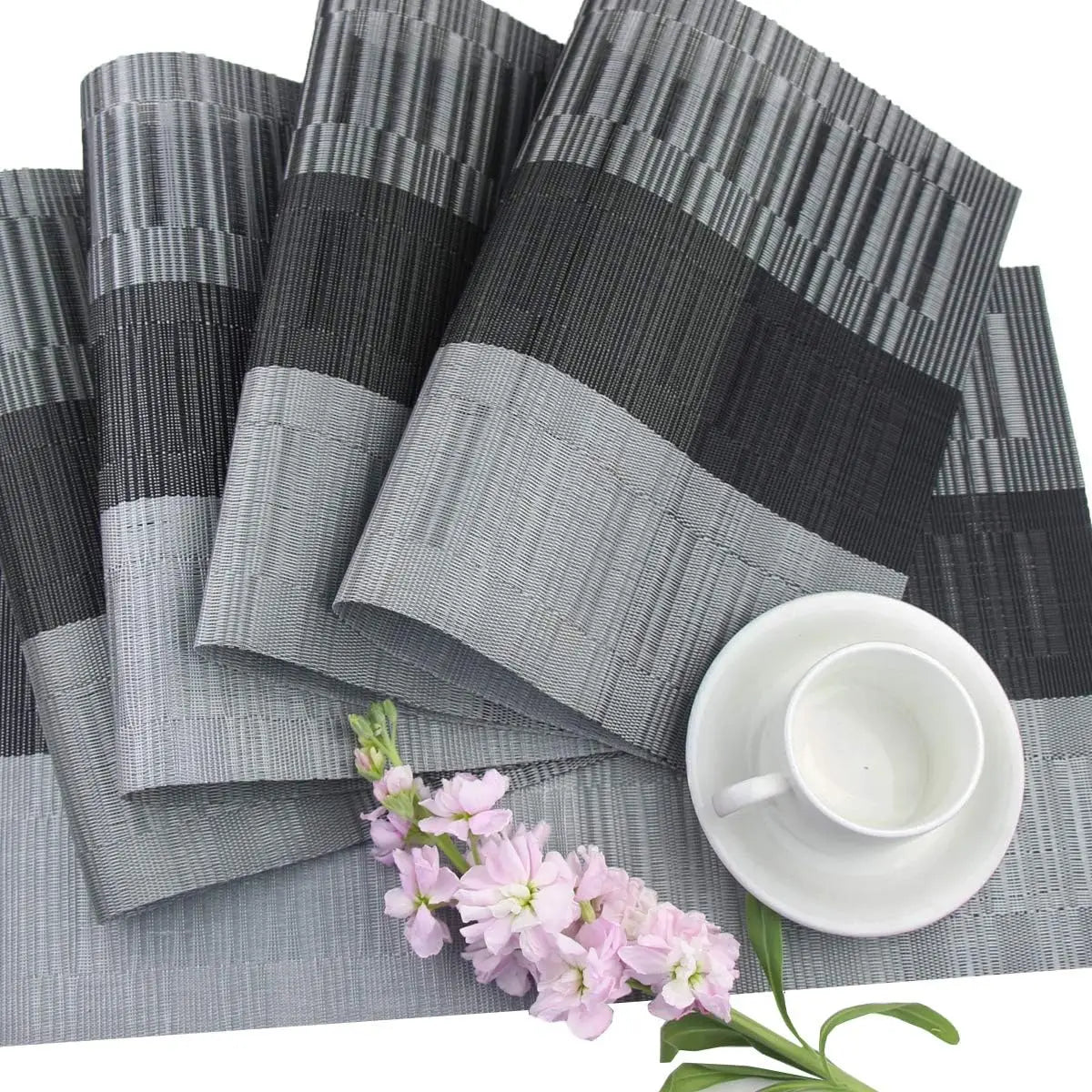 TableWove – Luxe Wasbare Placemats met Hittebestendig Design voor Stijlvol Tafelen
