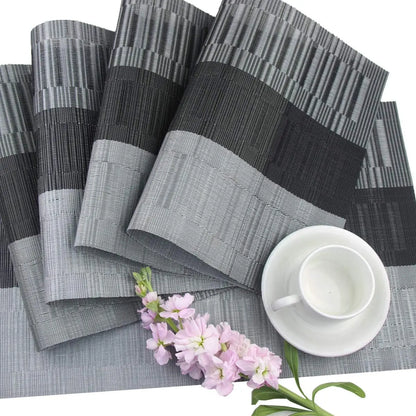 TableWove – Luxe Wasbare Placemats met Hittebestendig Design voor Stijlvol Tafelen