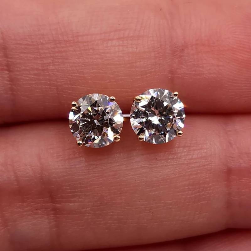 🔥2026 Hot Sale 70% KORTING!🔥Classic 4-Prong Moissanite Oorbellen