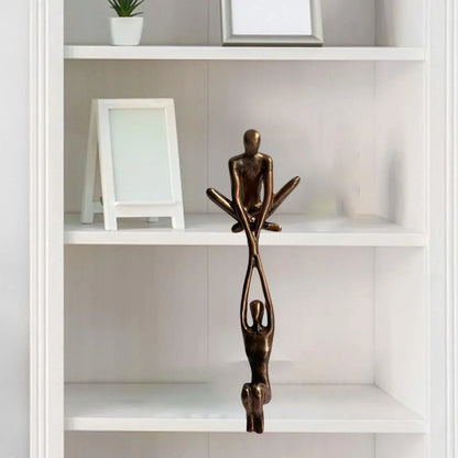 BalanceArt – Elegant Sculptuur Beeldje voor Harmonie en Liefde
