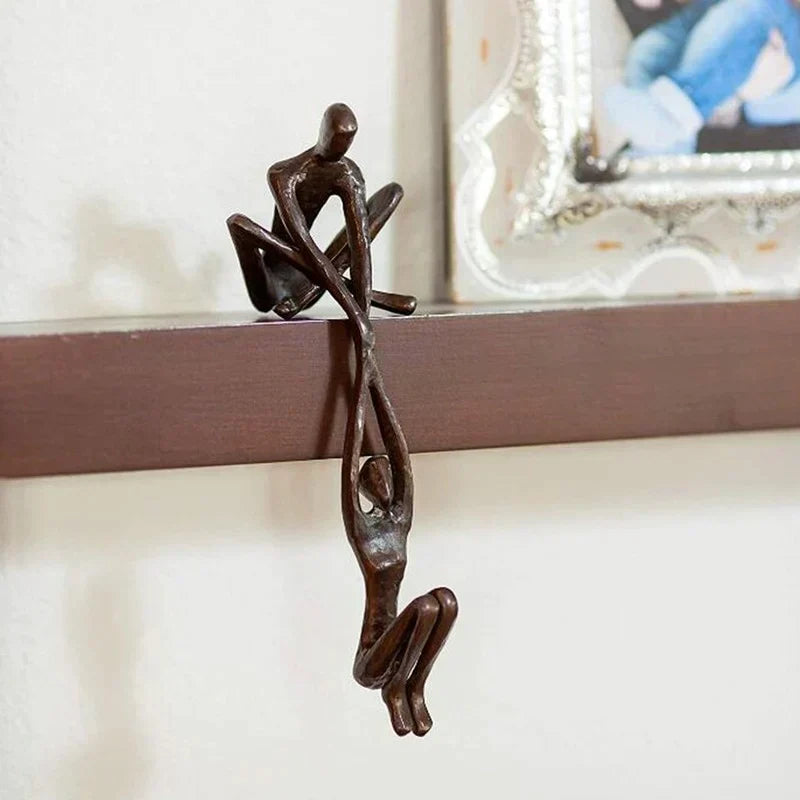 BalanceArt – Elegant Sculptuur Beeldje voor Harmonie en Liefde