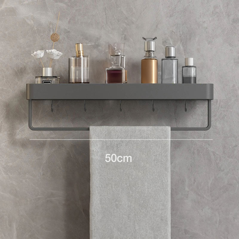 AquaShelf – Elegant Wandrek voor een Georganiseerd Badkamerinterieur