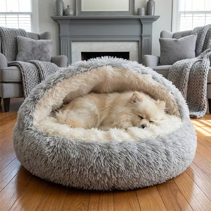 CozyCave - Zachte Pluche Huisdierbed