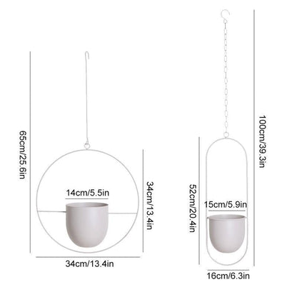 AeroHalo™ - Metalen Hangende Plantenbak