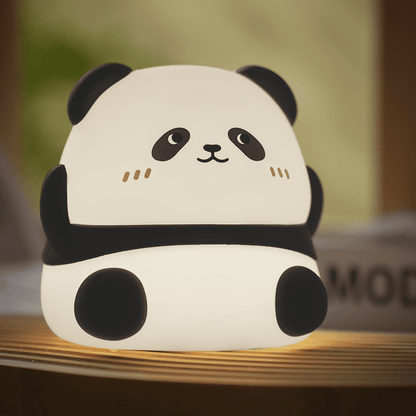 Schattige Panda Nachtlamp LED Squishy Tap Lamp Beste Cadeau voor Baby en Meisje