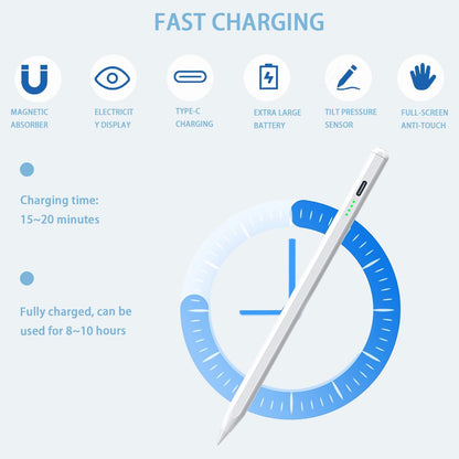 Universele Touch Stylus Pen voor Tablets - Apple iPad, Android Accessoires, Lichtgewicht & Duurzaam Ontwerp