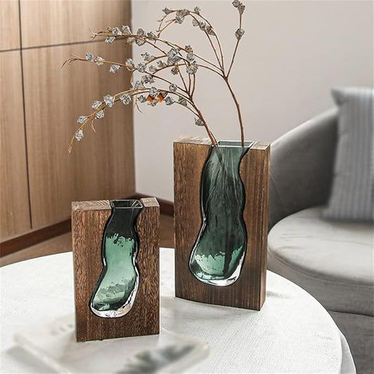 ScandiEdge – Minimalistische Vaas met Natuurlijke Elegantie