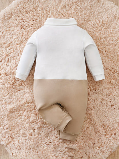 Oliver Gentleman Romper – Chique Babypak met Vlinderdas
