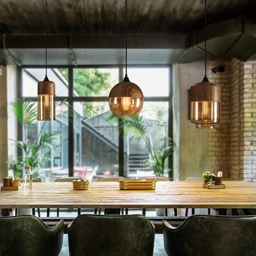 Arven Scandinavische Hanglamp – Tijdloze Sfeer en Natuurlijke Warmte