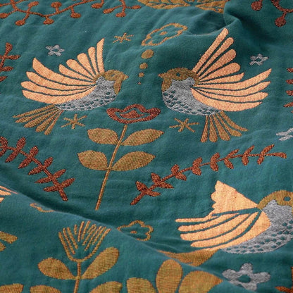 Omkeerbare Scandinavische Vogel Plaid