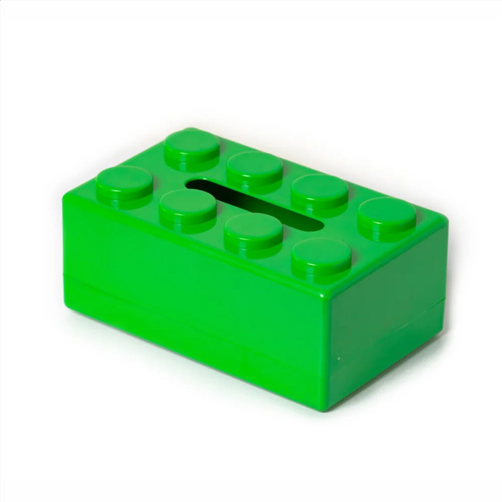 RetroBricks Luxe Tissuedoos – Speels Design voor een Stijlvol Interieur
