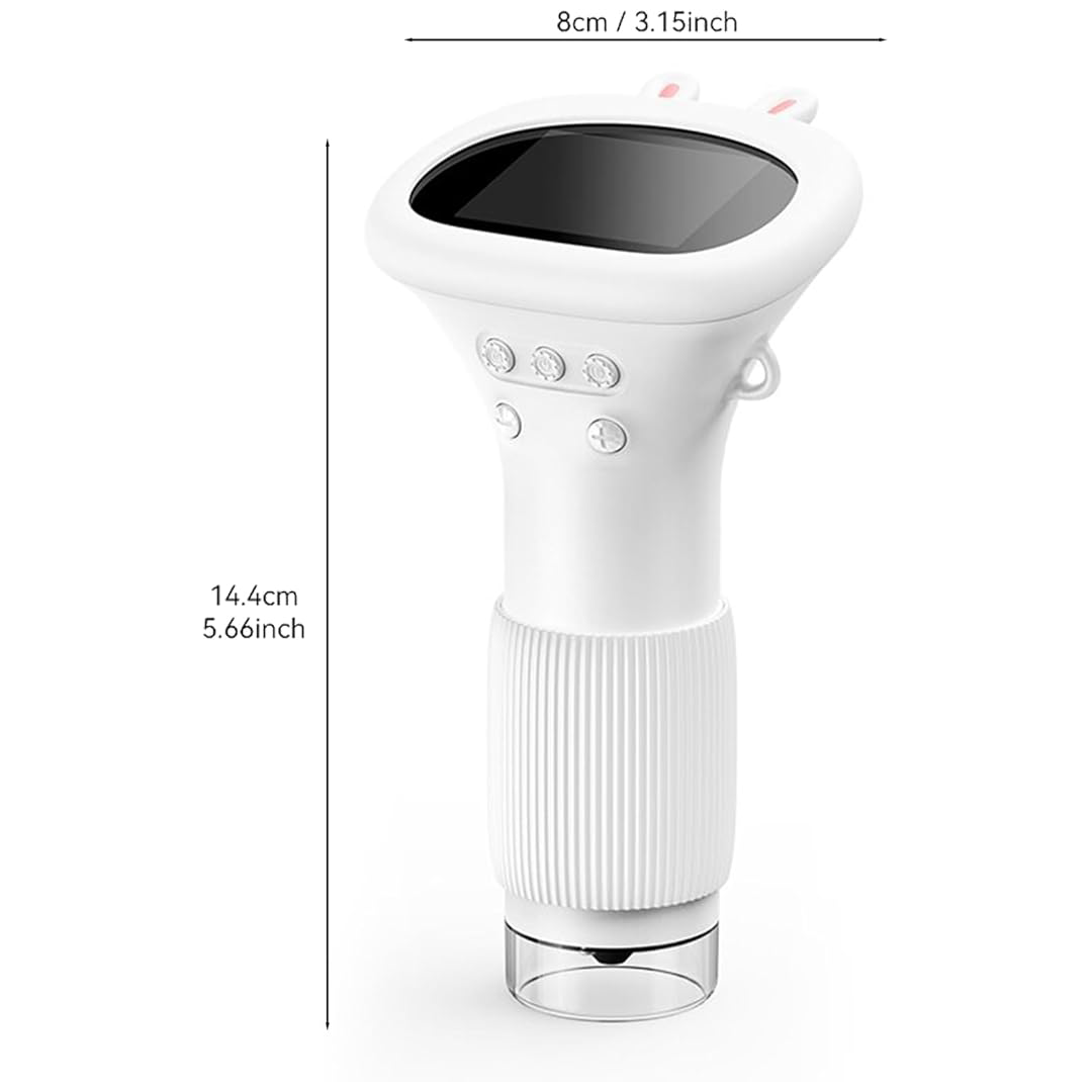 Handheld 1000X Mini Microscoop voor Kinderen - Buiten STEM Wetenschaps Speelgoed, 2.0 Inch Pocket Lab Tool