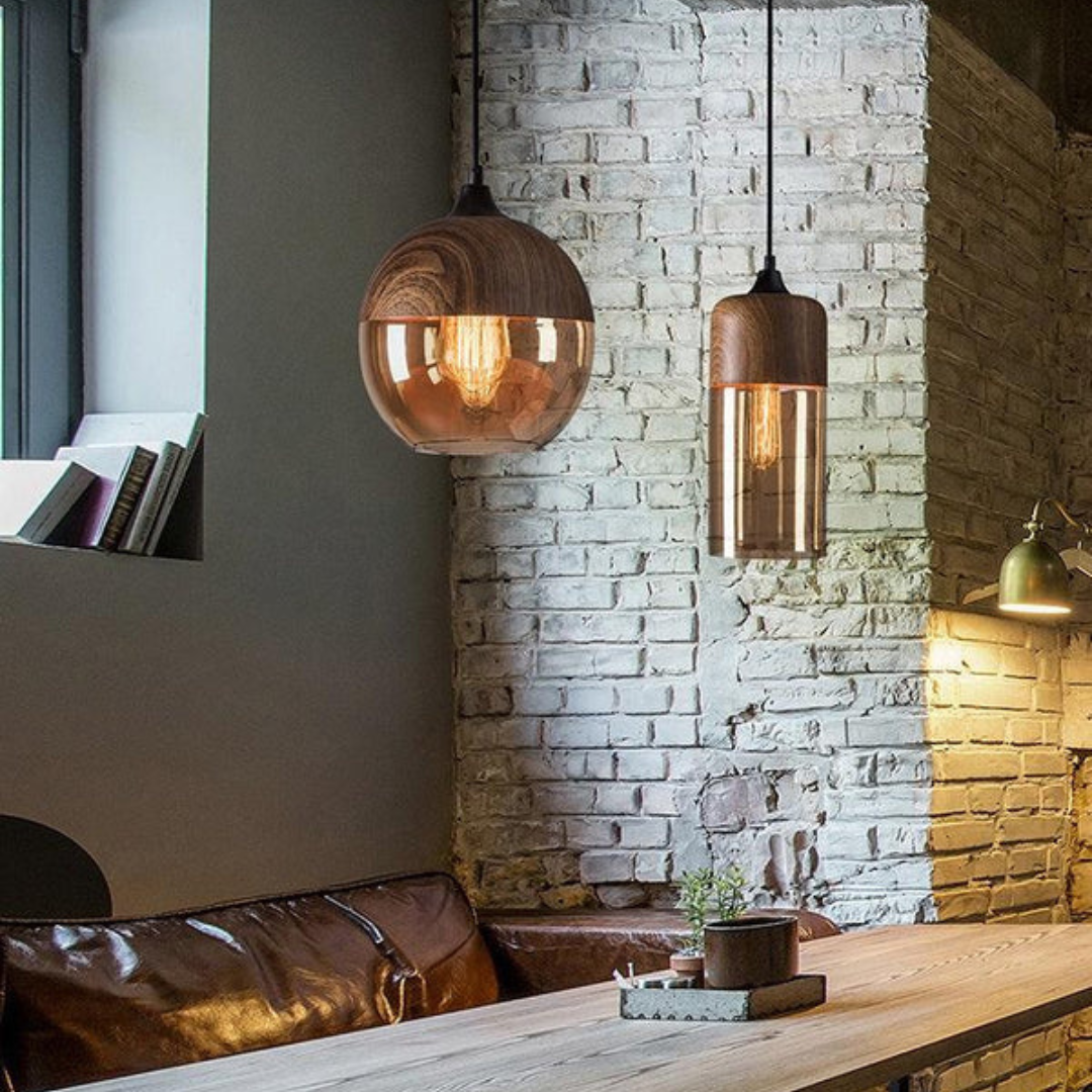Arven Scandinavische Hanglamp – Tijdloze Sfeer en Natuurlijke Warmte