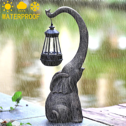 Betoverende Olifant Zonne Lamp